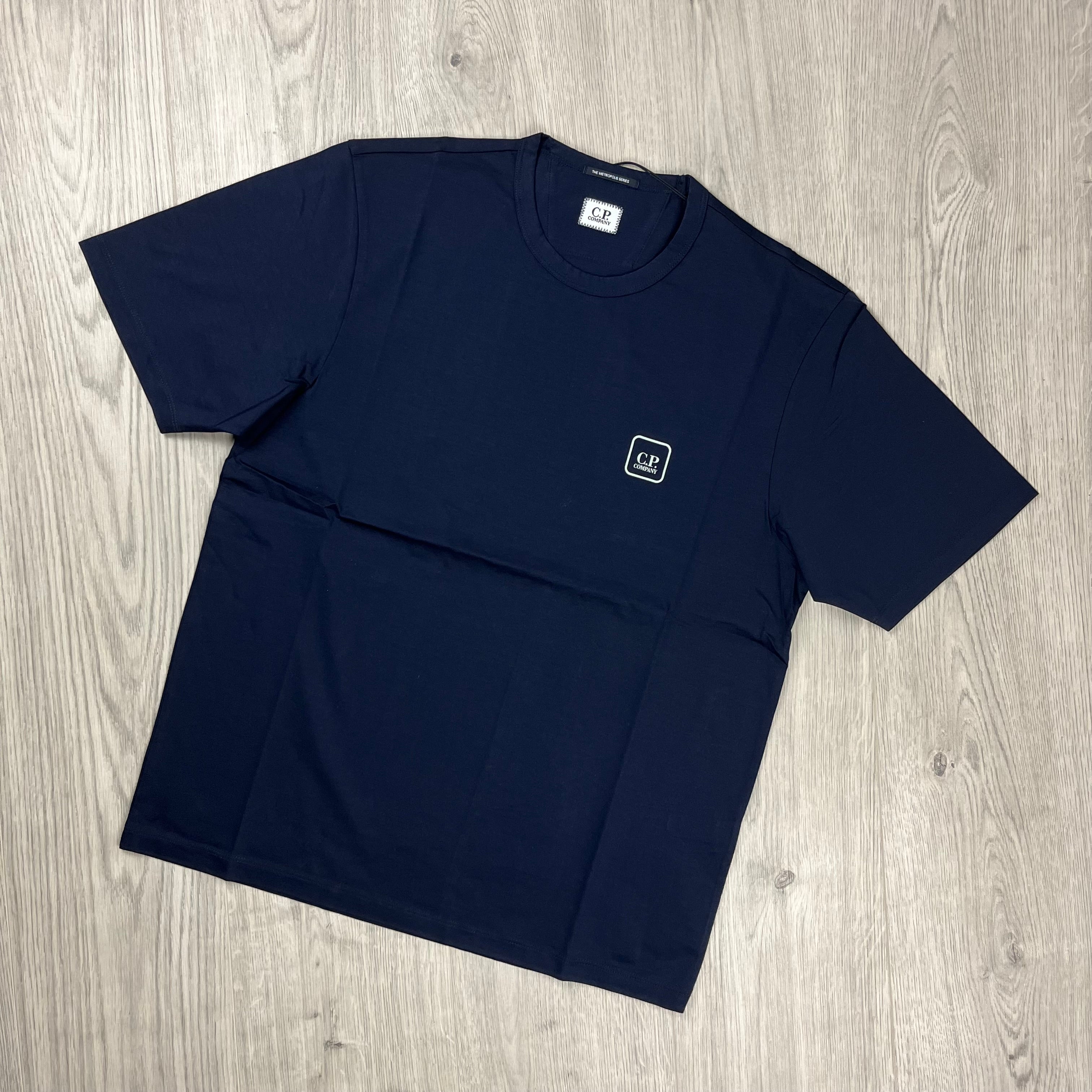 CP Company Metropolis T-Shirt - Navy Ironleague