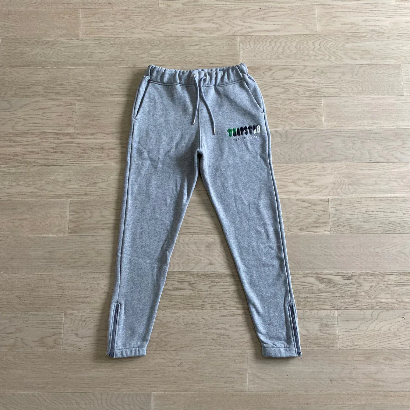Trapstar Chenille Decoded Tracksuit - Black/Grey Ironleague