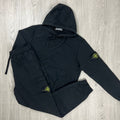 Stone Island Tracksuit - Black Ironleague