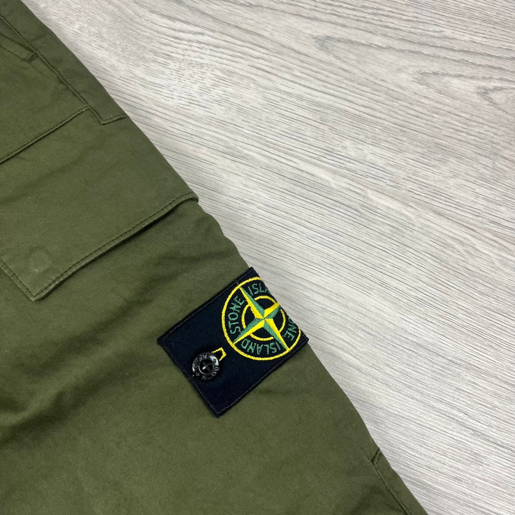 Stone Island Cargo Trousers - Olive Ironleague