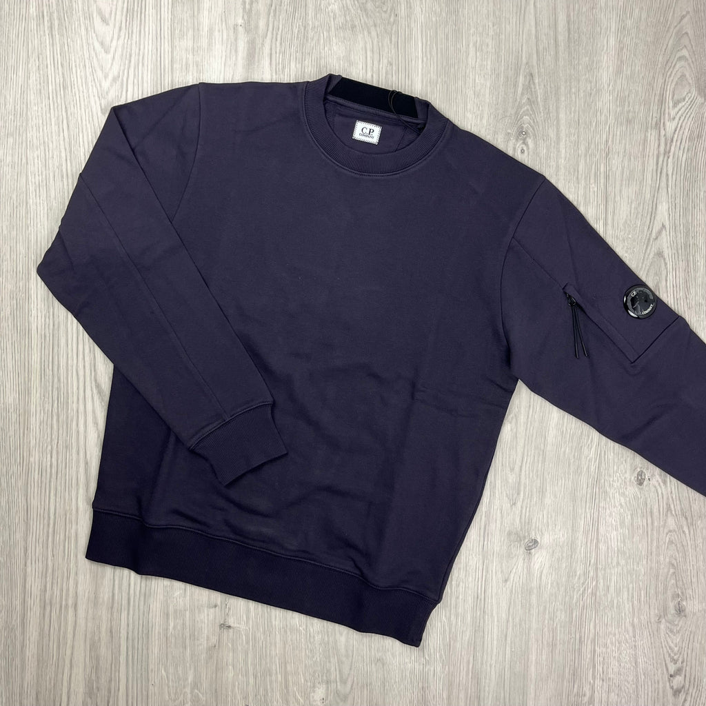 CP Company Raised Fleece Sweatshirt - Nightshade Ironleague