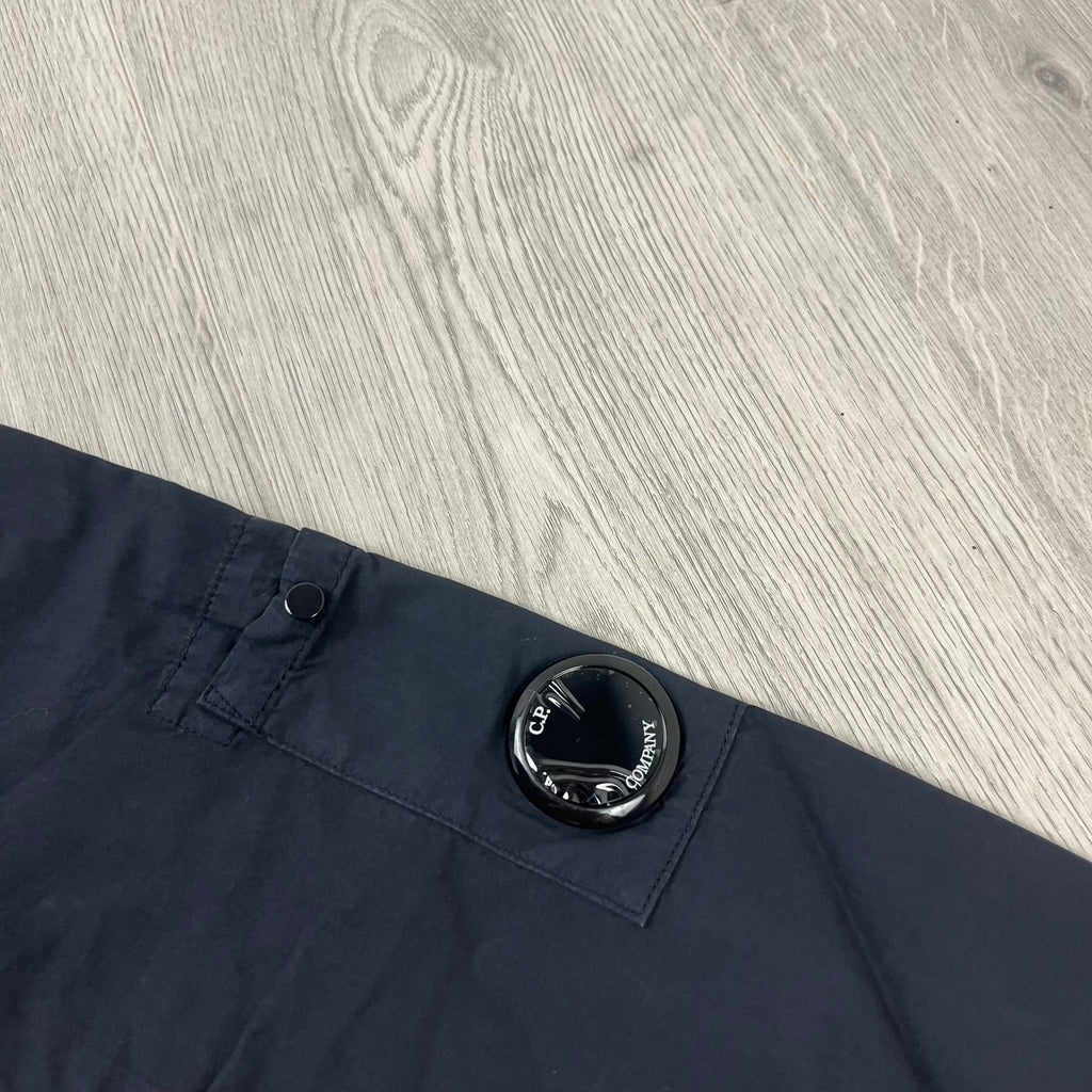 CP Company Zip Overshirt - Navy Ironleague