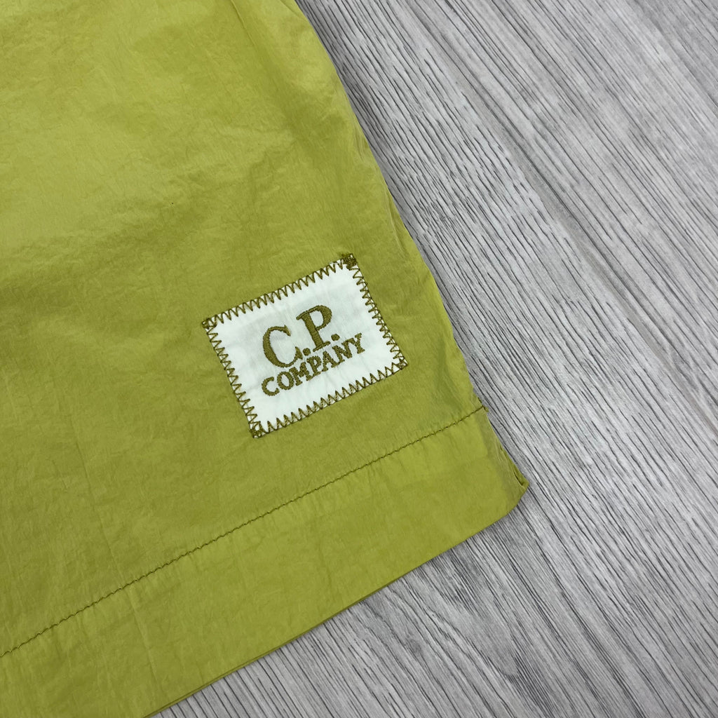 CP Company Chrome Swim Shorts - Cress Green Ironleague