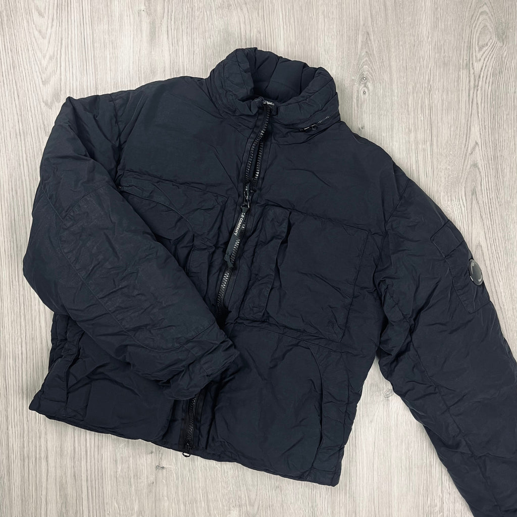 CP Company Chrome Down Jacket - Black Ironleague