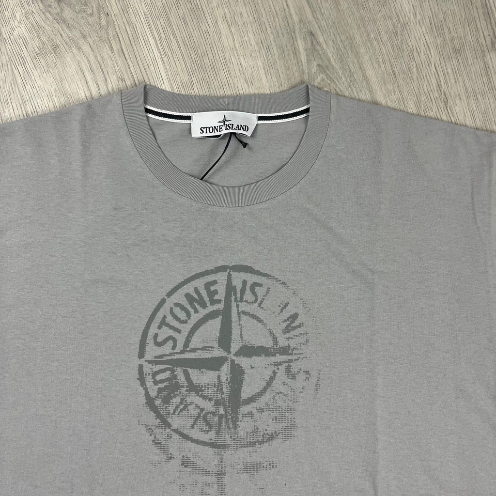Stone Island Oversized T-Shirt - Grey Ironleague