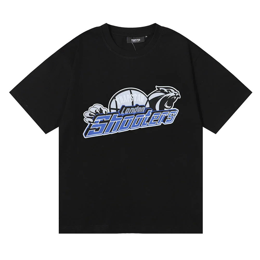 Trapstar London Shooters T-Shirt - Black/White Ironleague