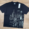 CP Company Metropolis Series Graphics T-Shirt in Black Ironleague