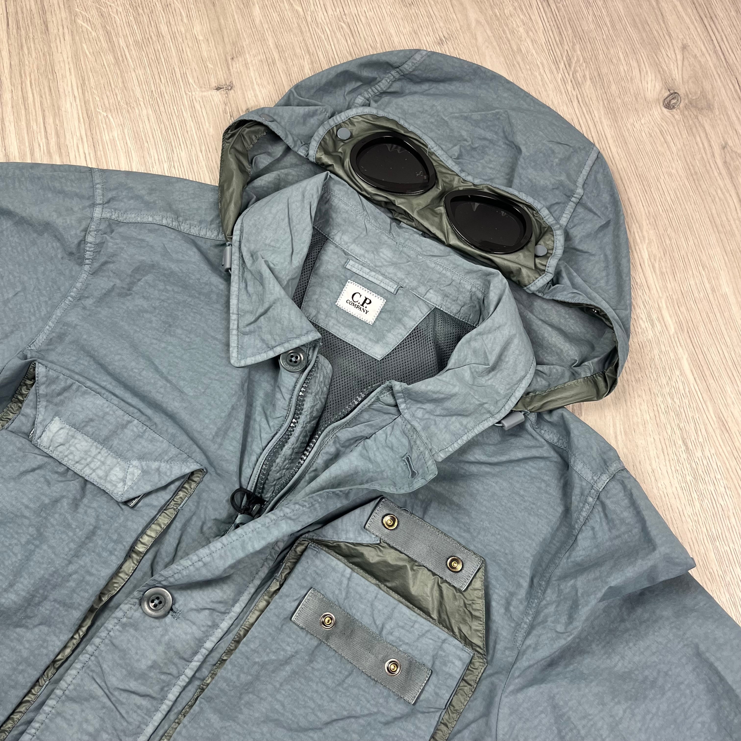 CP Company Goggle Overshirt - Stormy Ironleague