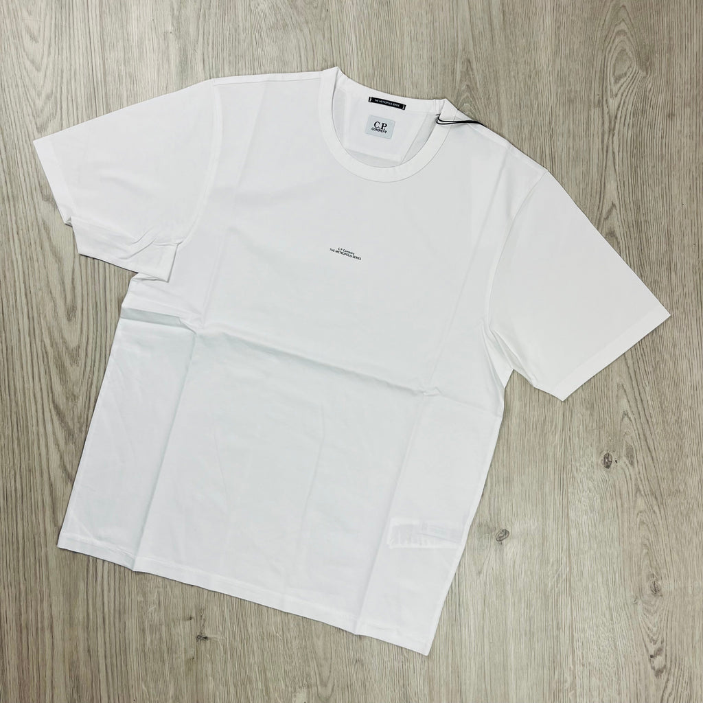 CP Company Metropolis T-Shirt - White Ironleague