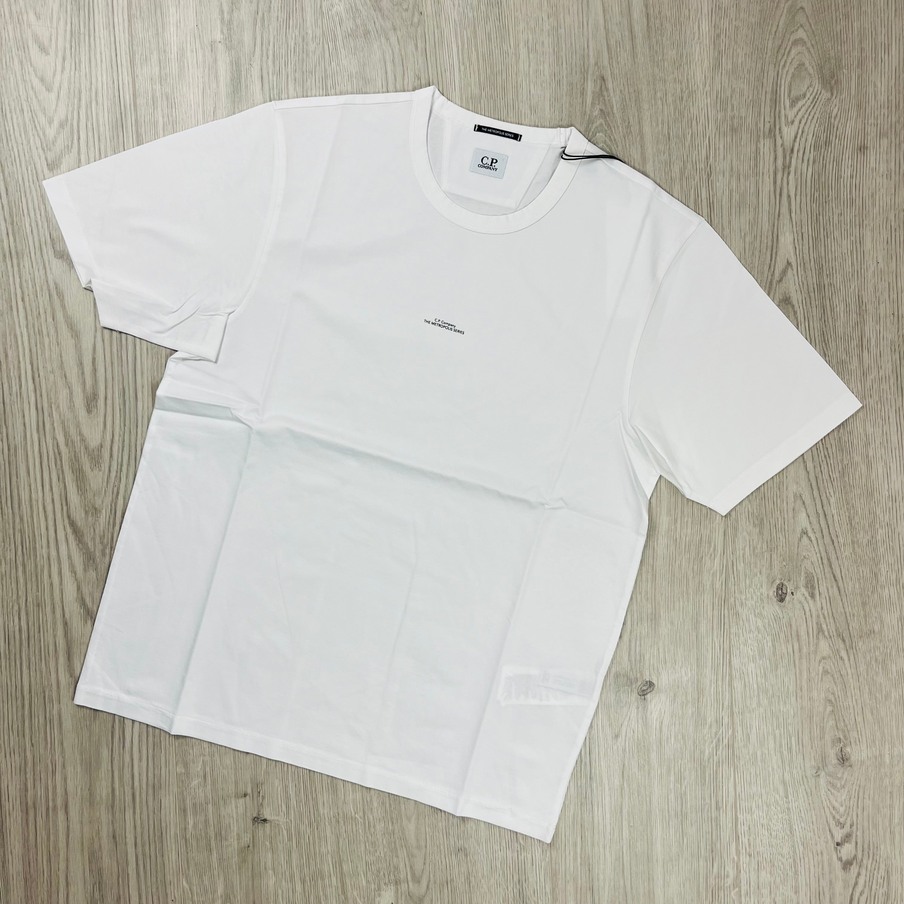 CP Company Metropolis T-Shirt - White Ironleague