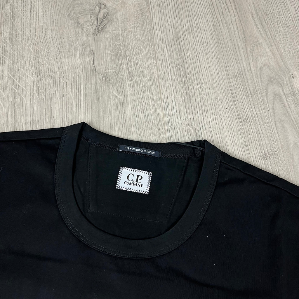 CP Company Metropolis T-Shirt - Black Ironleague