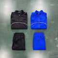 Trapstar Irongate 2.0 Shellsuit - Black/Blue Ironleague