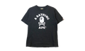 BAPE Captain Ape Crossbone Tee Black 4I72110005