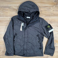 Stone Island Crinkle Reps R-NY Jacket in Charcoal Grey Ironleague