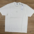 CP Company Metropolis Series Printed Logo T-Shirt in Gauze White Ironleague