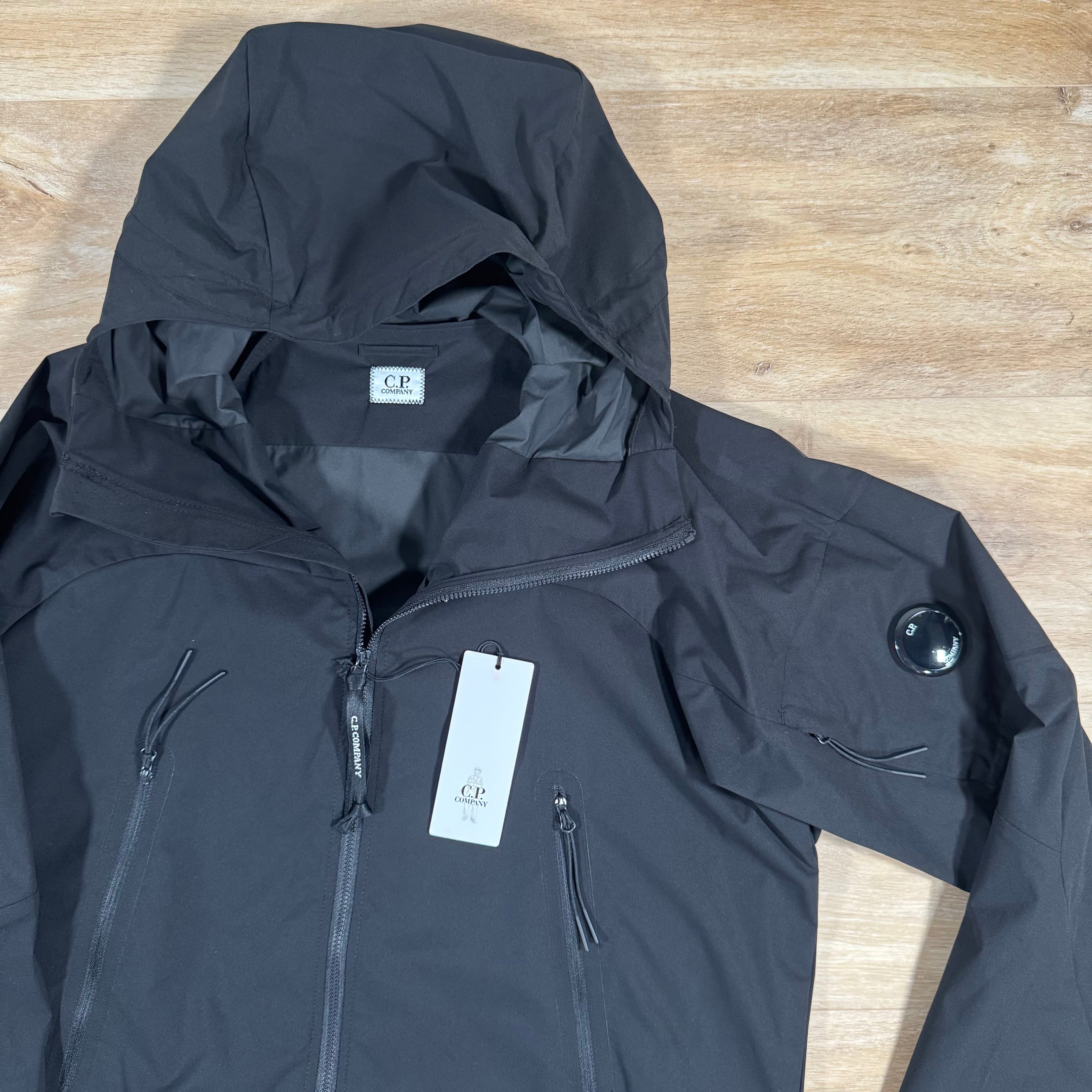 CP Company Pro-Tek Lens Jacket in Black Ironleague