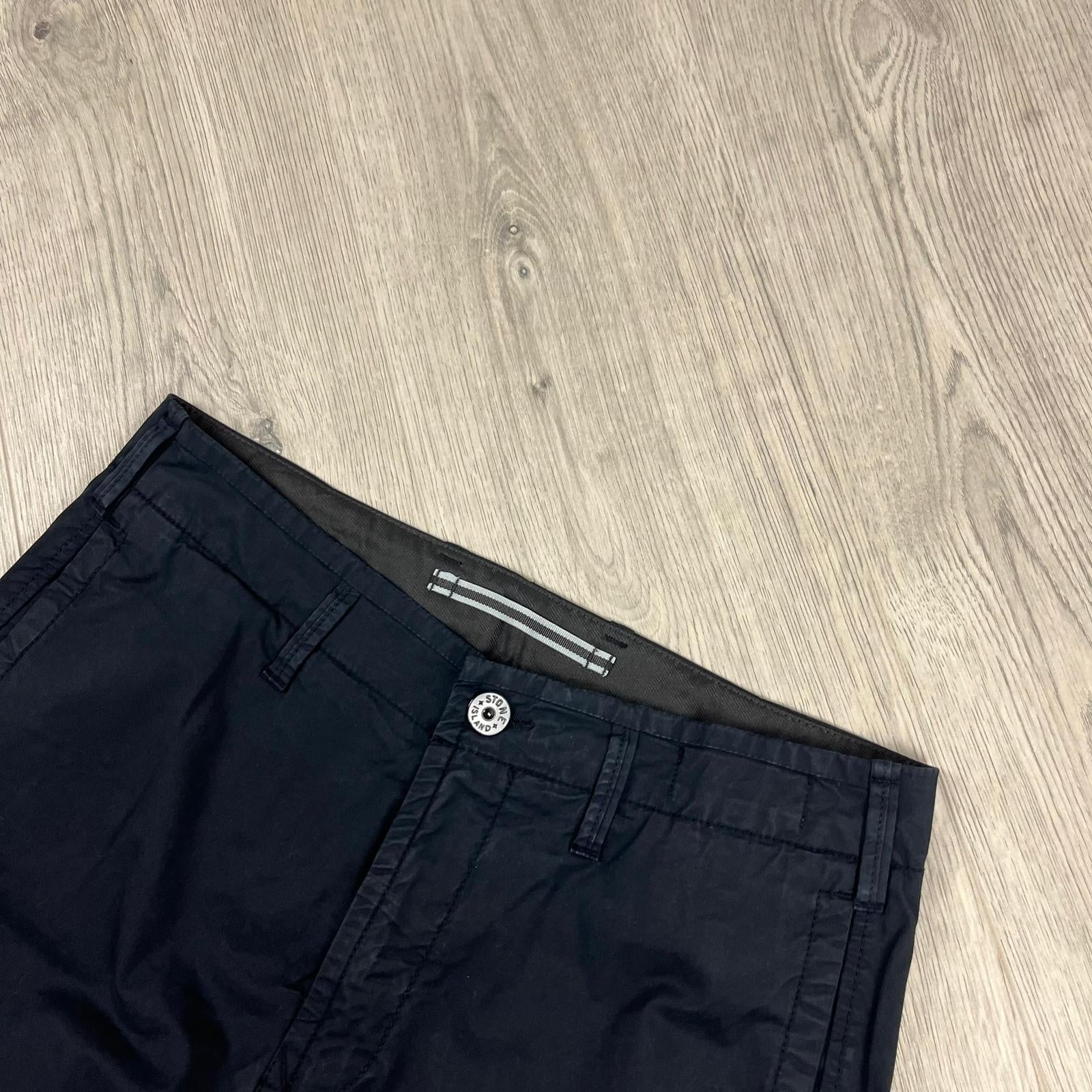 Stone Island Cargo Trousers - Navy Ironleague