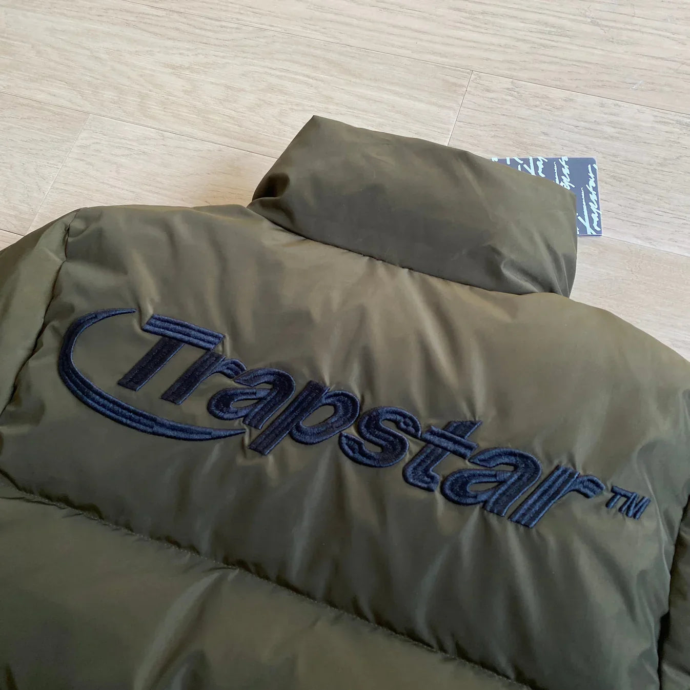 Trapstar Puffer Jacket - Olive Green Ironleague
