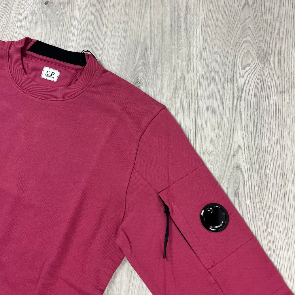 CP Company Raised Fleece Sweatshirt - Red Bud Ironleague