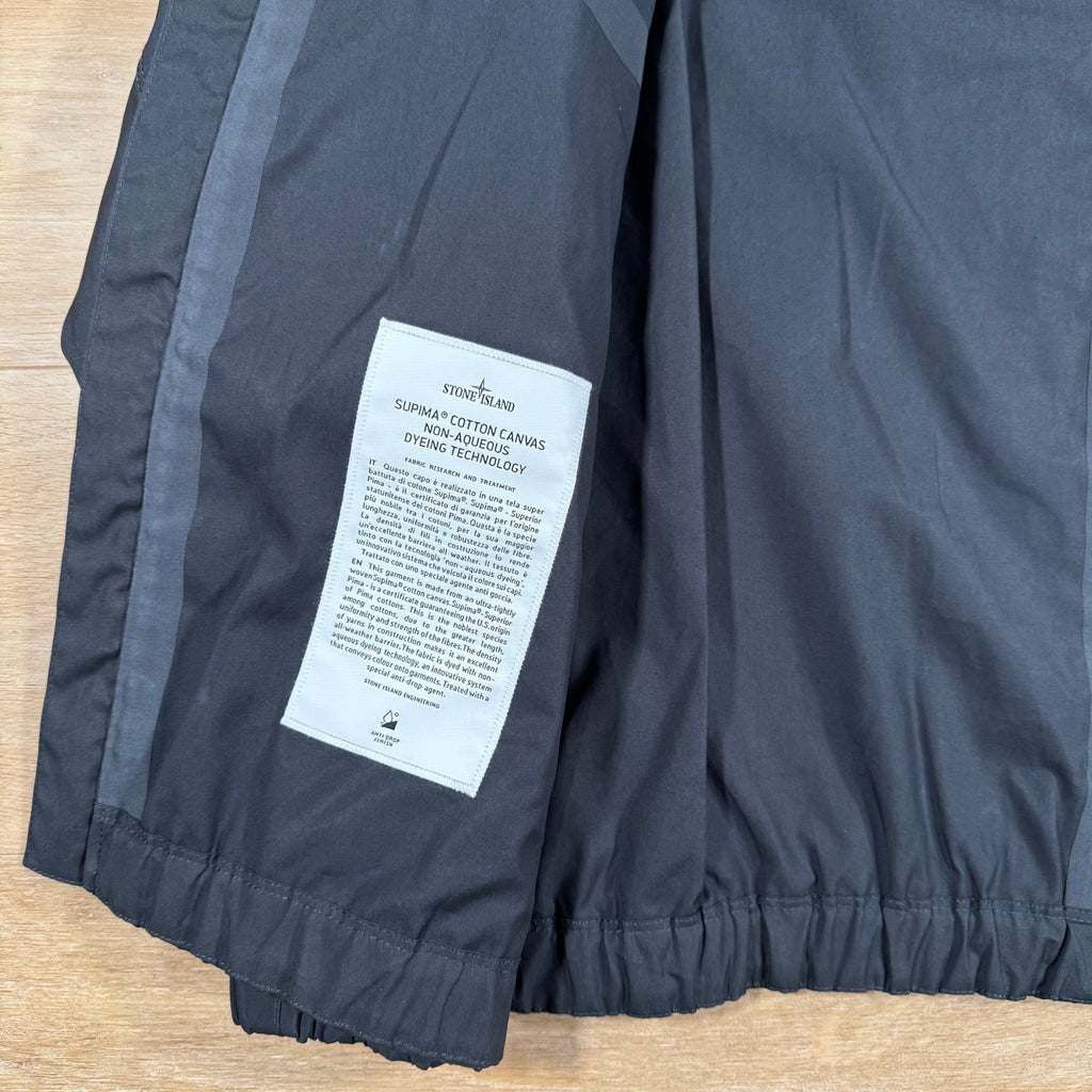 Stone Island Supima Canvas Jacket in Navy Ironleague