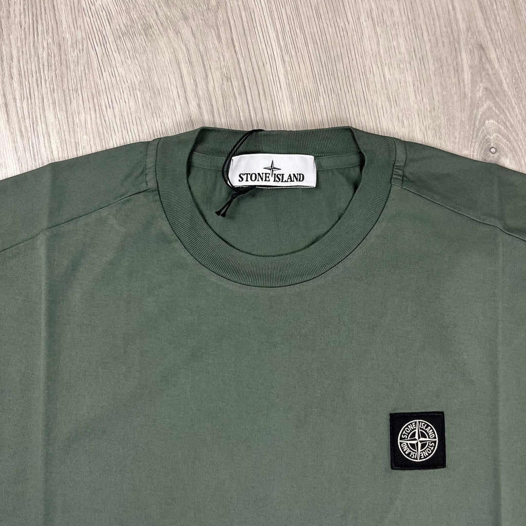 Stone Island Patch T-Shirt - Musk Ironleague