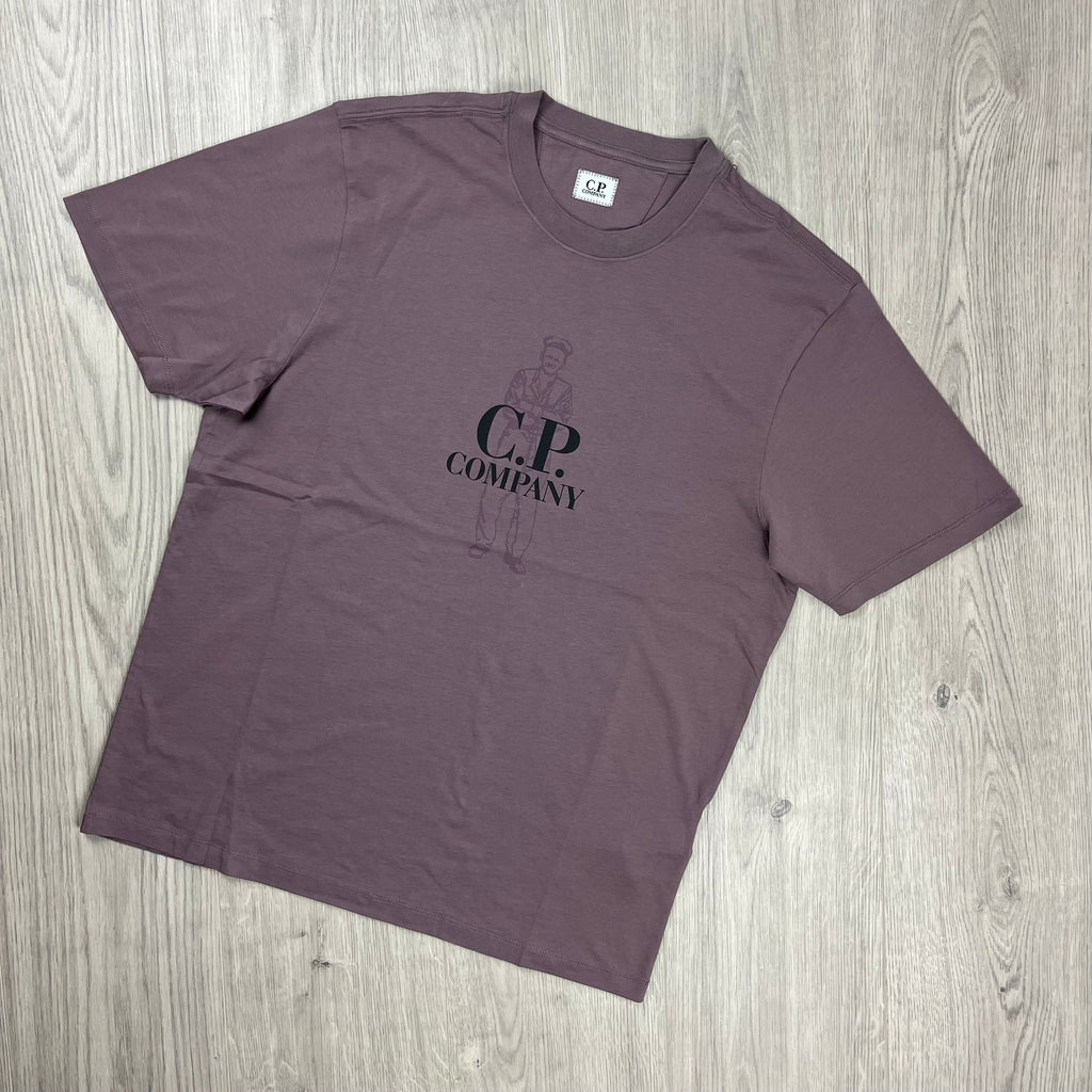 CP Company Sailor T-Shirt - Dove Ironleague