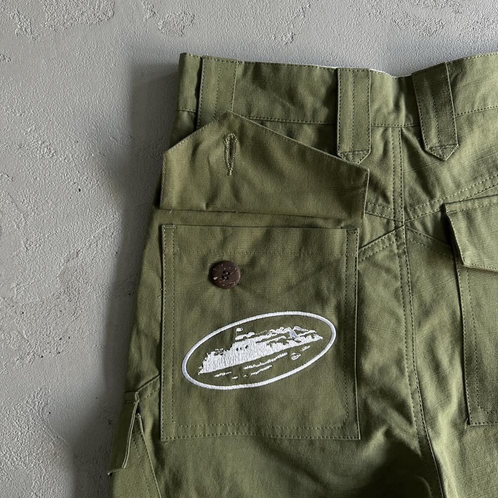 Corteiz Shorts - Green Ironleague