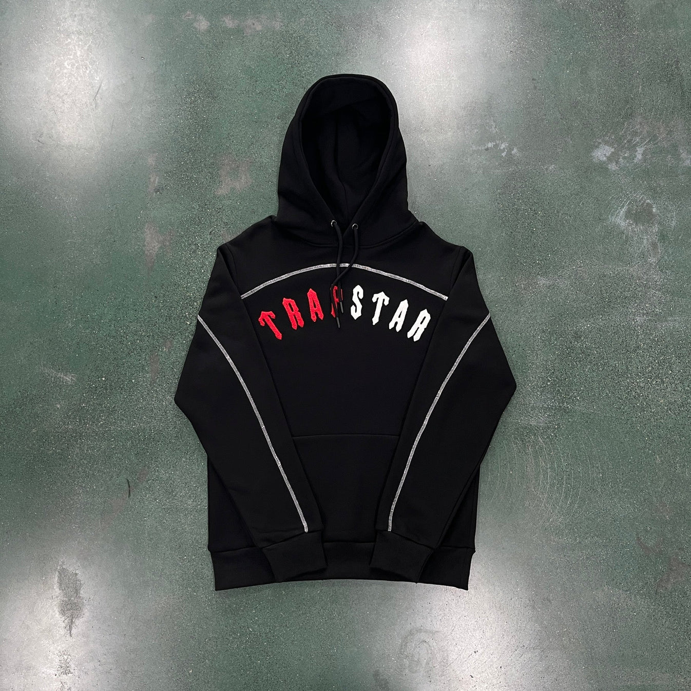 Trapstar Irongate Arch Chenille Tracksuit - Red/Blue Ironleague