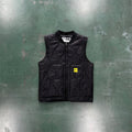 Corteiz Guerillaz Lightweight Quilted Vest - Black Ironleague