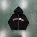 Trapstar Wildcard Chenille Decoded Tracksuit - Black Ironleague