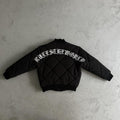 Corteiz Old English Bomber Jacket - Black Ironleague