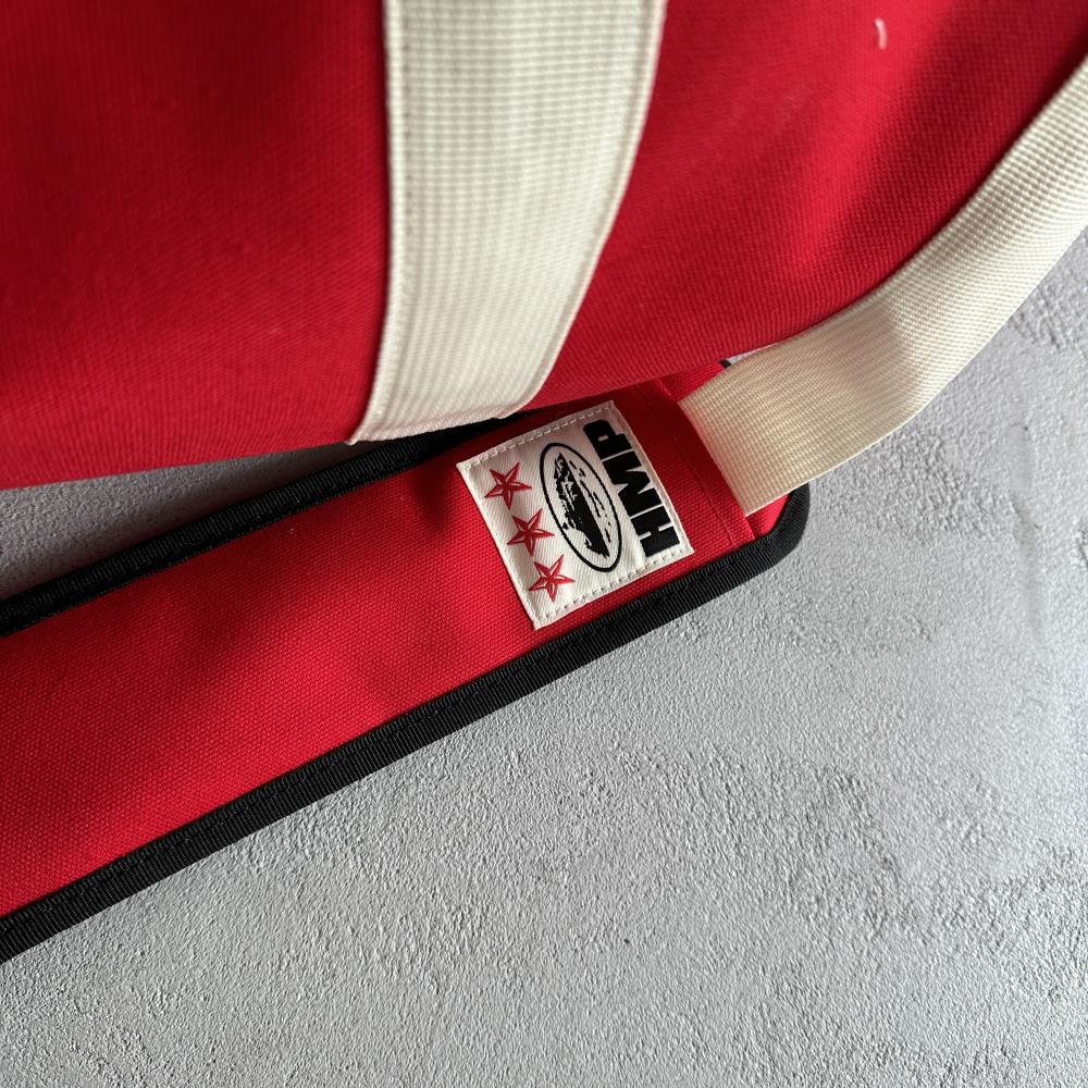 Corteiz Hmp Alcatraz Duffle Bag - Red Ironleague