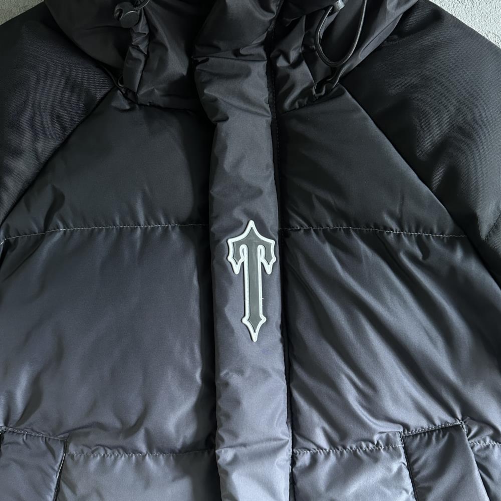 Trapstar Irongate Arch Puffer Jacket - Black/Gradient Ironleague