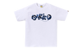 BAPE Color Camo Balloon Tee White / Navy 1L80 110 020 WHT