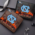 LIMITED EDITION MAM NCAA05 NTH NC TAR HEELS LEATHER WALLET