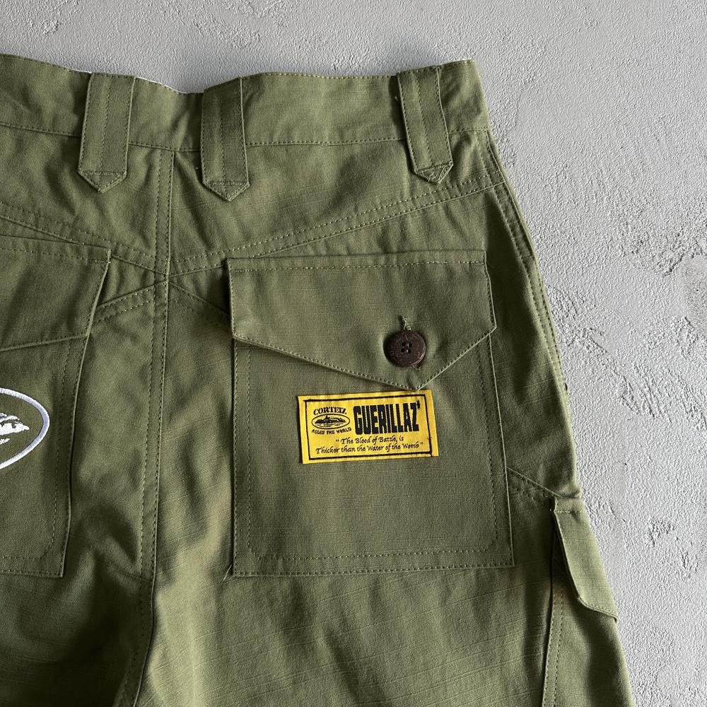 Corteiz Shorts - Green Ironleague