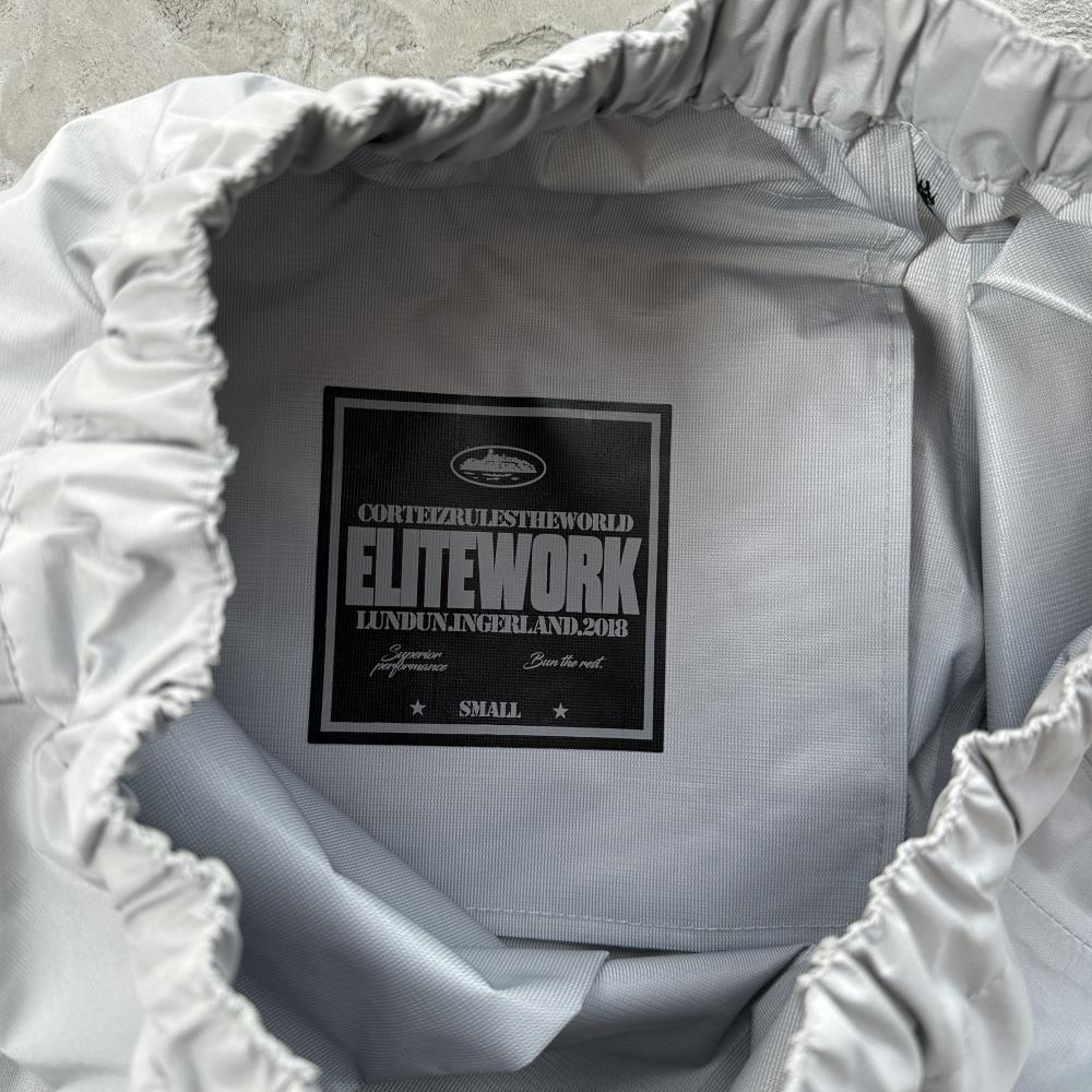 Corteiz Elitework Shell Pants - Grey Ironleague