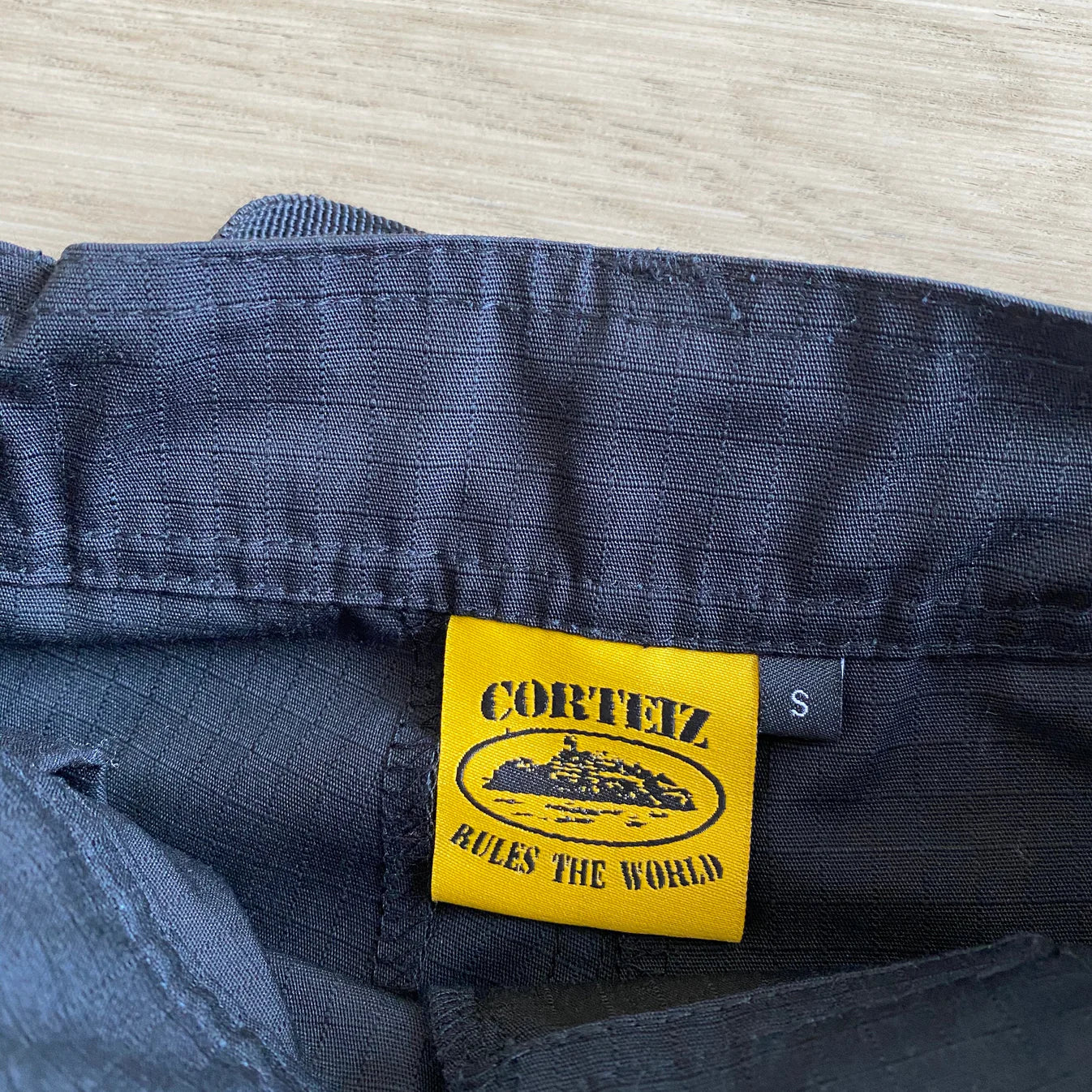 Corteiz New Cargo Shorts - Black Ironleague