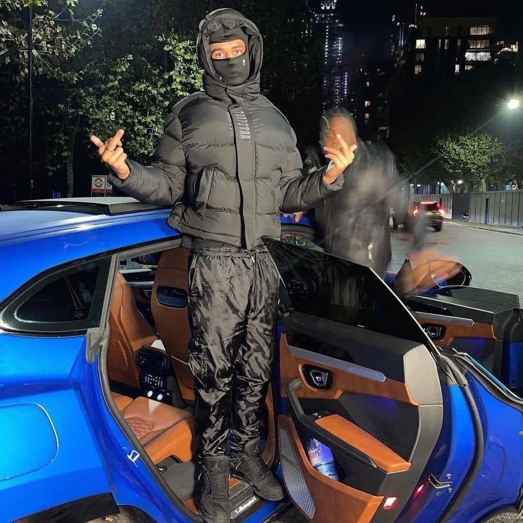 Trapstar Decoded Hooded Puffer 2.0 Jacket - Black Ironleague