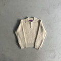 Corteiz More Hair Fuzzy Collar Sweater - Cream Ironleague