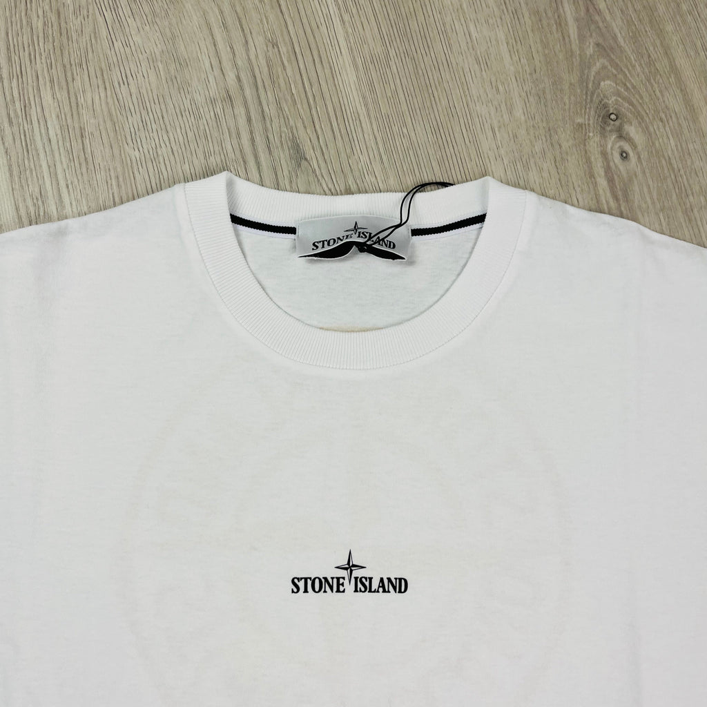Stone Island Printed T-Shirt - White Ironleague