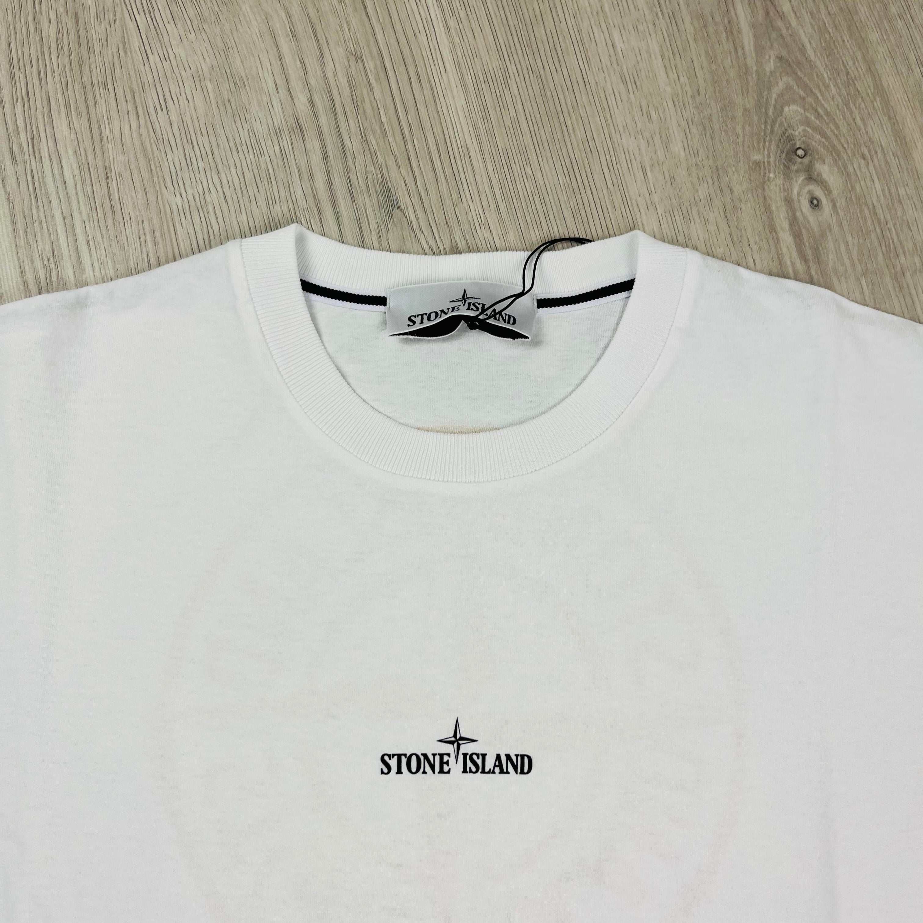 Stone Island Printed T-Shirt - White Ironleague