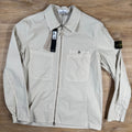 Stone Island Mil-Spec Stretch Ripstop-TC Overshirt in Sand Ironleague