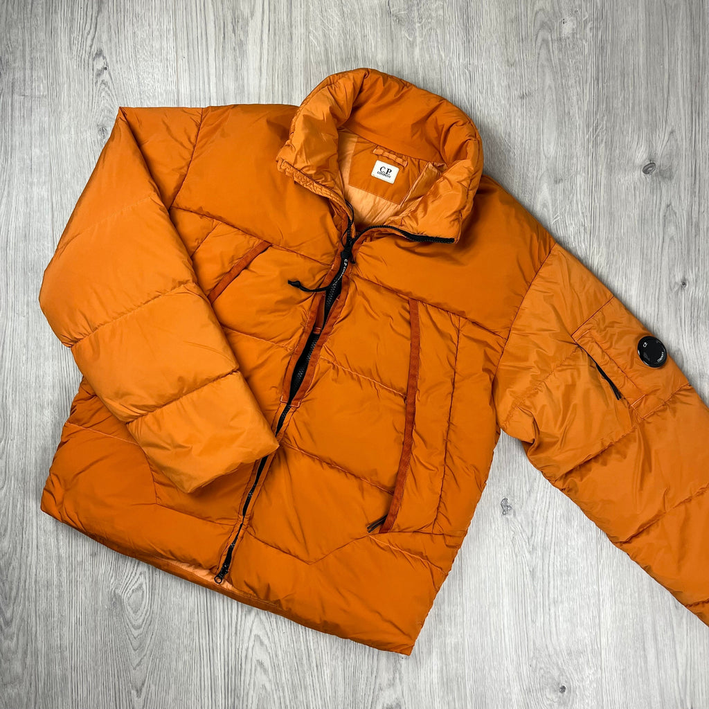 CP Company Nycra-R Down Jacket - Russet Orange Ironleague
