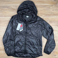 CP Company Nada Shell Lens Padded Jacket in Black Ironleague