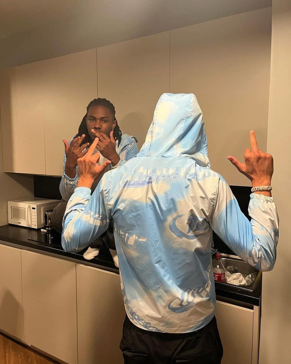 Trapstar Irongate T Windbreaker - Cloud Ironleague