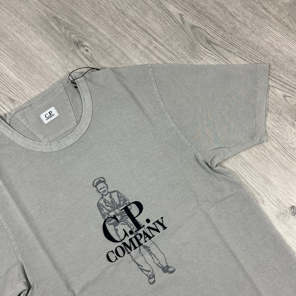 CP Company Sailor T-Shirt - Drizzle Ironleague