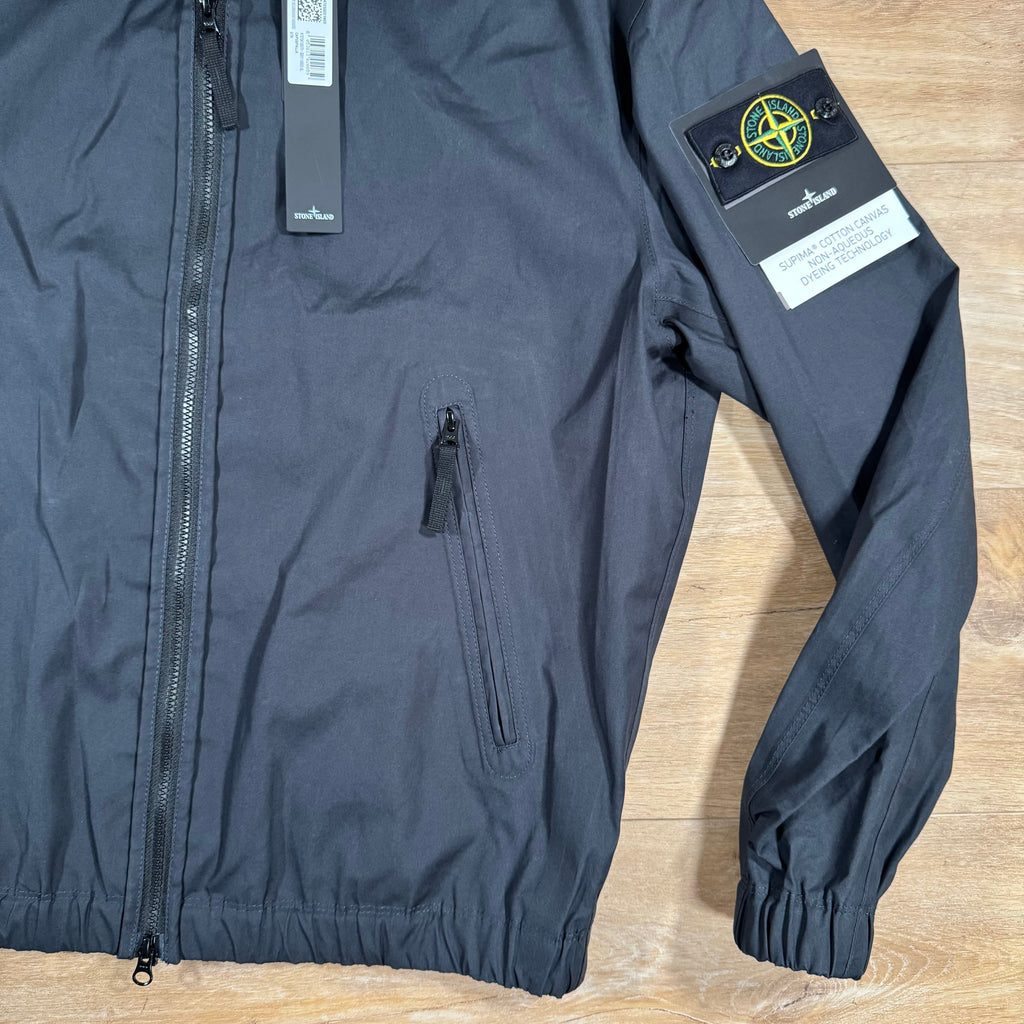 Stone Island Supima Canvas Jacket in Navy Ironleague