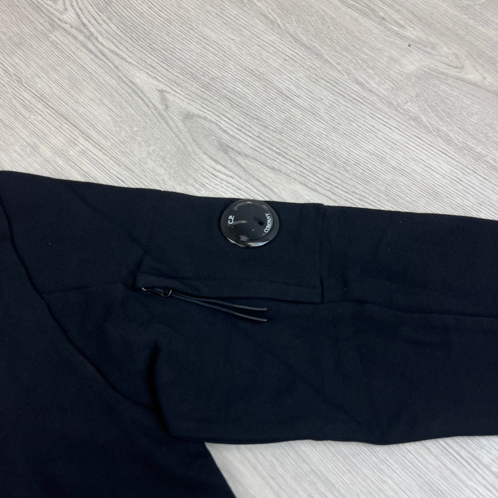CP Company Raised Fleece Sweatshirt - Black Ironleague