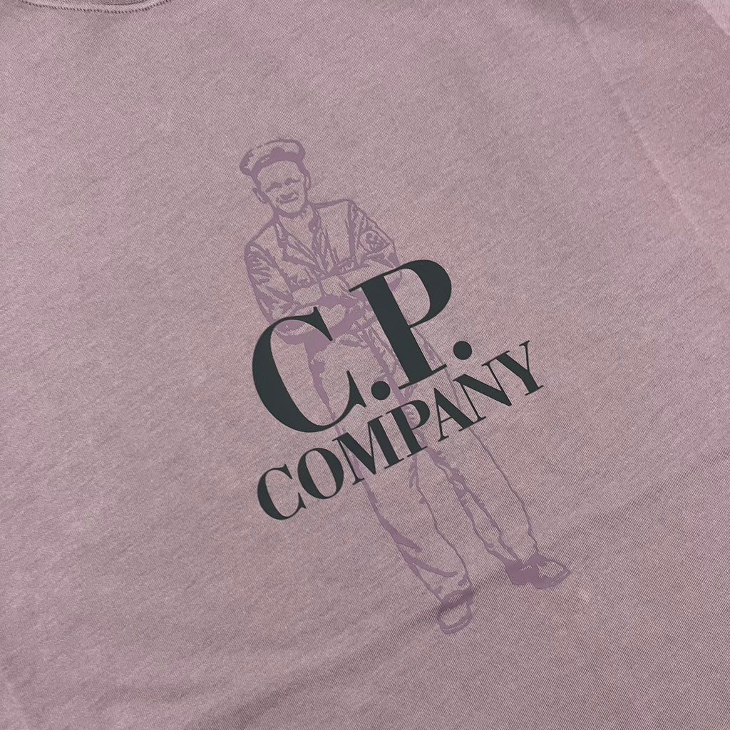 CP Company Sailor T-Shirt - Dove Ironleague